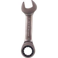 Комбинированный ключ Дело Техники трещоточный короткий 15мм 515615