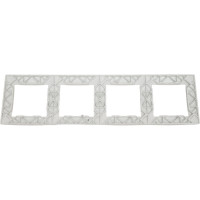 Четырехместная рамка, белая Simon 1500640-030