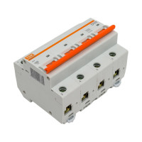 Автоматический выключатель TDM ELECTRIC ВА47-100 4Р 50А 10кА D SQ0207-0041