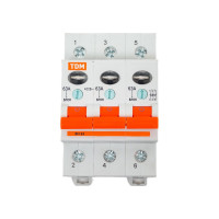 Выключатель нагрузки мини-рубильник TDM ELECTRIC ВН-32 3P 63A SQ0211-0027