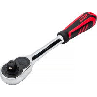 Трещотка 36-зубцовая с резиновой рукояткой JTC 3604B