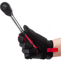 Трещотка 36-зубцовая с резиновой рукояткой JTC 3604B