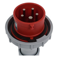 Кабельная вилка TDM ELECTRIC IP67 16А 3Р+РЕ+N 380В SQ0611-0022