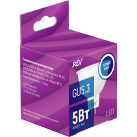 Светодиодная лампа LED MR16 GU5.3 5Вт 4000K REV 32323 5