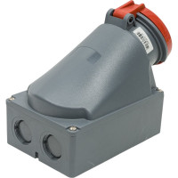Станковая угловая розетка TP Electric 3P+N+E+Pilot, 5х63А, 380 3133-307-1600