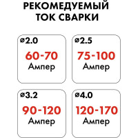 Электрод сварочный рутиловый (3.2 мм; 4.5 кг) QUATTRO ELEMENTI 770-445