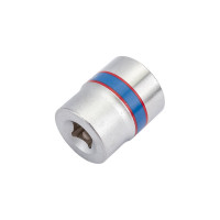 Головка торцевая стандартная шестигранная 1/4", 14 мм KING TONY 233514M