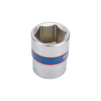 Головка торцевая стандартная шестигранная 1/4", 14 мм KING TONY 233514M