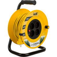 Удлинитель на катушке с термозащитой 4х30м УК30 2х0.75 IEK Garden WKP23-06-04-30 277732