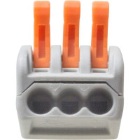 Универсальная строительно-монтажная клемма СК 3х2.5мм 10шт MasterProf ЭТ.120022.10