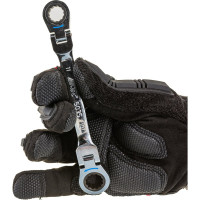 Набор накидных трещоточных ключей с подвижной головкой 8-14мм JTC-5033S