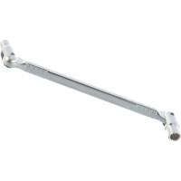 Торцевой прямой шарнирный ключ 6х7мм, 176мм JTC-3964