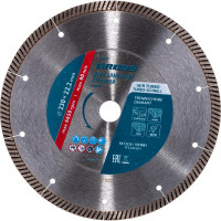 Диск алмазный турбо с лазерной перфорацией (230х22.2 мм) GROSS 73034