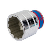 Головка торцевая двенадцатигранная (27 мм; 1/2") KING TONY 433027M