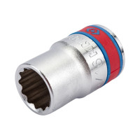 Головка торцевая двенадцатигранная (9/16"; 1/2") KING TONY 433018S