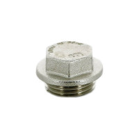 Заглушка H 3/4 никелированная Uni-Fitt 608N3000