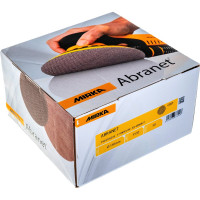 Круг шлифовальный на сетчатой основе ABRANET (50 шт; 150 мм; Р150) MIRKA 5424105015