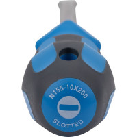 Усиленная шлицевая отвертка NORGAU SL10х175мм 062011300