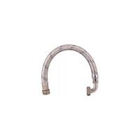 Гибкая подводка для воды гигант из нержавеющей стали TР-сантехника 60см г/г 1 угловая 26406