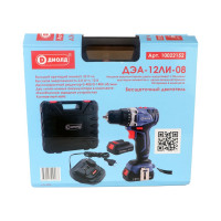 Аккумуляторная дрель-шуруповерт ДИОЛД ДЭА-12 ЛИ-08 10022152