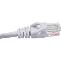 Патч-корд Netlink UTP 5е кат. литой 1.0 м БЕЛЫЙ 00000001253