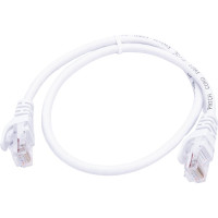Патч-корд Netlink UTP 5е кат. литой 0,5 м БЕЛЫЙ 00000001251