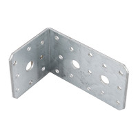 Перфорированный уголок ALBERTS оцинкованный, 100х60х60х2,5 мм 330149