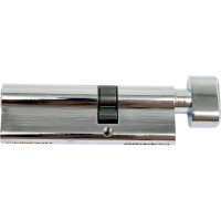 Цилиндровый механизм с вертушкой Fuaro 200 ZM 90 mm /50+10+30/ CP хром, 5 кл. 40365