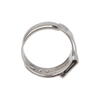 Ушковый хомут OETIKER 17.8-21.0 мм, ширина 7 мм, нерж. сталь, Швейцария, 10 шт. 16700024