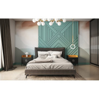 Молдинг стеновой ударопрочный влагостойкий под покраску Decor-Dizayn 40x15x2000мм DD618