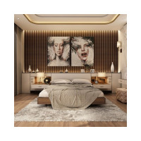 Стеновой молдинг Decor-Dizayn ударопрочный влагостойкий под покраску 30Х20Х2000 мм DD611