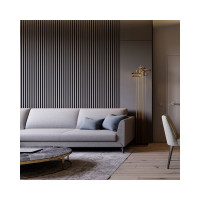 Стеновой молдинг Decor-Dizayn ударопрочный влагостойкий под покраску 30Х20Х2000 мм DD611