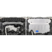 Защита картера Rival увеличенная для Subaru Forester V 4WD V - 2.0; 2.5 2018-н.в., 333.5439.1
