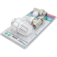 Термостатический комплект для радиаторов Altstream №1 1/2" прямой (термоклапан, клапан запорный, термоголовка) 024050101