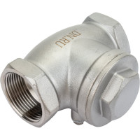 Клапан обратный SCV-316 1 1/4″ DN.ru Ду32 Ру16 муфтовый, поворотный, нержавеющая сталь D100-00496