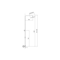 Душевая система Haiba HB2422 026-5527