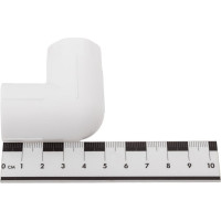 Уголок с пластиковой резьбой Blue Ocean полипропиленовый, ВР - PPRF/90E/PPR-FTW-20х1/2"