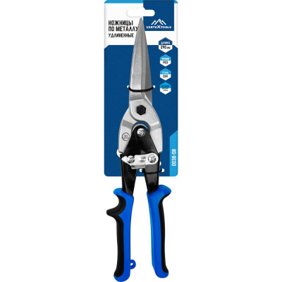 Ножницы по металлу vertextools 290 мм, удлиненные 0038-08
