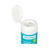 Универсальные влажные чистящие салфетки для очистки экранов и мониторов OfficeClean 50+50 шт 307369