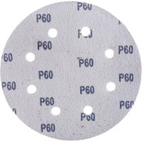 Бумага шлифовальная (20 шт; 180 мм; зерно 60; 8 отверстий) Sturm DWS6010-9060