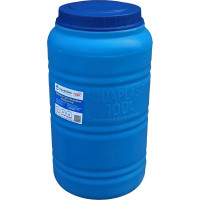Овально-вертикальная емкость AQUAPLAST 100 л, синяя 4630017951796