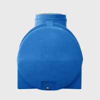Овально-горизонтальная емкость AQUAPLAST 350 л, синяя 4630017951925