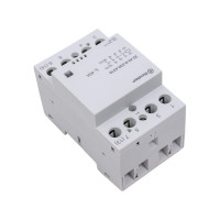 Модульный контактор Finder 4НО, контакта 40А, = 230В AC/DC, - AgSnO2, 224402304310