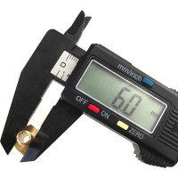 Штуцер Профитт латунный пневмо 1/4" НР х 6 мм 9276577