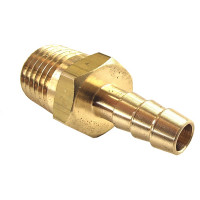 Штуцер Профитт латунный пневмо 1/4" НР х 6 мм 9276577