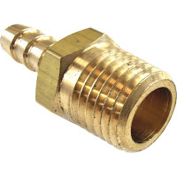 Штуцер Профитт латунный пневмо 1/4" НР х 6 мм 9276577
