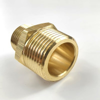 Ниппель Профитт латунный переходной пневмо 3/4" НР х 1/2" НР 9276324