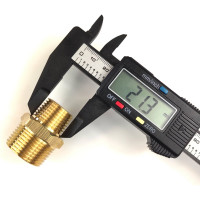 Ниппель Профитт латунный переходной пневмо 3/4" НР х 1/2" НР 9276324