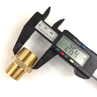 Ниппель Профитт латунный переходной пневмо 3/4" НР х 1/2" НР 9276324