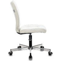 Компьютерное кресло Бюрократ CH-330M молочный велюр крестовина металл CH-330M/VELV20